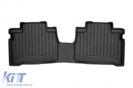 Specific rubber mats suitable for Ford S-max after 2015, 3-piece set, black color, with 24-month warranty-image-6223602