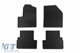 image-20-Specific rubber mats suitable for Ford Tourneo, Transit Connect after 2003, 5 seats, 4-piece set, black color