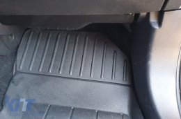 Specific rubber mats suitable for Frogum 3D ProLine series for Citroen C4 Aircross, Peugeot 4008 2012-2017, Mitsubishi ASX after 2010, 4-piece set, black color, with 24-month warranty-image-6221013