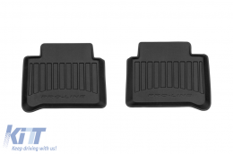 Specific rubber mats suitable for Frogum 3D ProLine series for Mercedes E class W211 2002-2009, CLS C219 2004-2010, 4-piece set, black color, with 24-month warranty-image-6221377