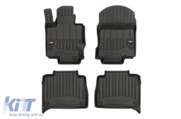 image-76-Specific rubber mats suitable for Frogum 3D ProLine series for Mercedes GLE W167 SUV, C167 coupe after 2019, 4-piece set, black color, with 24-month warranty