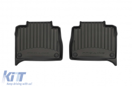 Specific rubber mats suitable for Frogum 3D ProLine series for Mercedes GLE W167 SUV, C167 coupe after 2019, 4-piece set, black color, with 24-month warranty-image-6221419