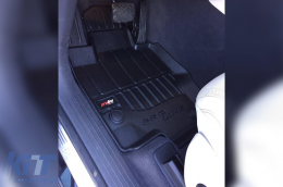 Specific rubber mats suitable for Frogum 3D ProLine series for Mercedes GLE W167 SUV, C167 coupe after 2019, 4-piece set, black color, with 24-month warranty-image-6221420