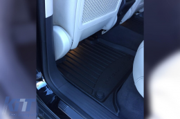 Specific rubber mats suitable for Frogum 3D ProLine series for Mercedes GLE W167 SUV, C167 coupe after 2019, 4-piece set, black color, with 24-month warranty-image-6221423