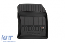 Specific rubber mats suitable for Frogum 3D ProLine series for Toyota Corolla XII after 2018, Suzuki Swace after 2020, 4-piece set, black color, with 24-month warranty-image-6221504