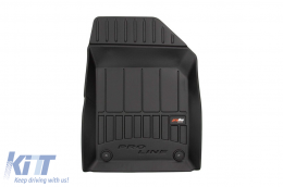 Specific rubber mats suitable for Frogum 3D ProLine series for Opel Vectra C wagon, Opel Signum 2003-2008, 4-piece set, black color, with 24-month warranty-image-6221512