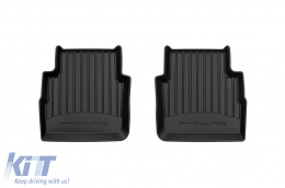 Specific rubber mats suitable for Frogum 3D ProLine series for Opel Vectra C wagon, Opel Signum 2003-2008, 4-piece set, black color, with 24-month warranty-image-6221513