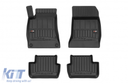 image-40-Specific rubber mats suitable for Frogum 3D ProLine series for Mercedes A class W176 2012-2018, B class W246 2011-2018, GLA X156 2013-2019, 4-piece set, black color, with 24-month warranty