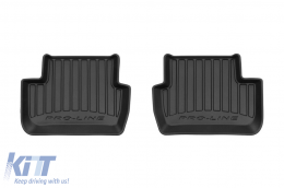 Specific rubber mats suitable for Frogum 3D ProLine series for Mercedes A class W176 2012-2018, B class W246 2011-2018, GLA X156 2013-2019, 4-piece set, black color, with 24-month warranty-image-6222113