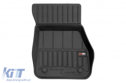Specific rubber mats suitable for Frogum 3D ProLine series for BMW 1 Series F40 after 2019, F70 after 2024, 4-piece set, black color, with 24-month warranty-image-6222376