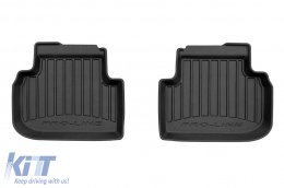Specific rubber mats suitable for Frogum 3D ProLine series for BMW 1 Series F40 after 2019, F70 after 2024, 4-piece set, black color, with 24-month warranty-image-6222377