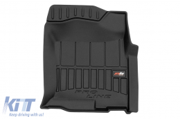 Specific rubber mats suitable for Frogum 3D ProLine series for Toyota Land Cruiser FJ150, 4Runner, Lexus LX after 2009, Toyota Land Cruiser J200 after 2007, 4-piece set, black color, with 24-month war-image-6222780