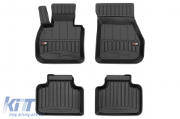 Specific rubber mats suitable for Frogum 3D ProLine series for Mini Countryman F60 after 2017, 4-piece set, black color, with 24-month warranty-image-6223286