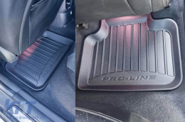 Specific rubber mats suitable for Frogum 3D ProLine series for Mini Countryman F60 after 2017, 4-piece set, black color, with 24-month warranty-image-6223292