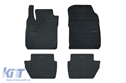Specific rubber mats suitable for Frogum El Toro series for Ford Ecosport after 2017, 4-piece set, black color - ABFMF6019220
