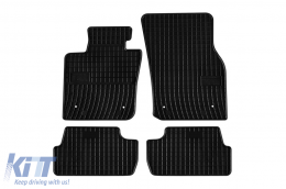 Specific rubber mats suitable for Frogum El Toro series for Mini Cooper S after 2014, 4-piece set, black color - ABFMM6019255