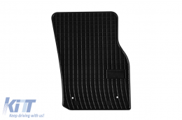 Specific rubber mats suitable for Frogum El Toro series for Mini Cooper S after 2014, 4-piece set, black color-image-6230570