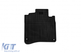 Specific rubber mats suitable for Frogum El Toro series for Mercedes S class W222 2013-2020 350 Long, 4-Matic, 4-piece set, black color-image-6230615