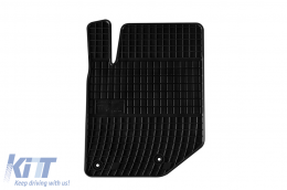 Specific rubber mats suitable for Frogum El Toro series for Opel Corsa F, Peugeot 208, Citroen DS3 Crossback after 2019, Opel Mokka after 2020, 4-piece set, black color-image-6230652