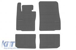 Specific rubber mats suitable for Frogum El Toro series for Mini Countryman R60 2010-2016, 4-piece set, black color - ABFMM6019281
