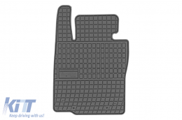 Specific rubber mats suitable for Frogum El Toro series for Mini Countryman R60 2010-2016, 4-piece set, black color-image-6230671