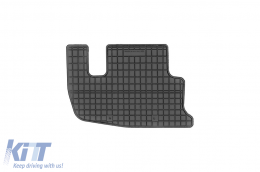 Specific rubber mats suitable for Frogum El Toro series for Peugeot RCZ 2010-2015, 4-piece set, black color-image-6230714