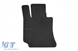Specific rubber mats suitable for Frogum El Toro series for Mercedes CLS C257 after 2018, 4-piece set, black color-image-6230727