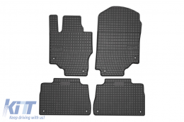 Specific rubber mats suitable for Frogum El Toro series for Mercedes GLE coupe after 2019, 4-piece set, black color - ABFMM6019332