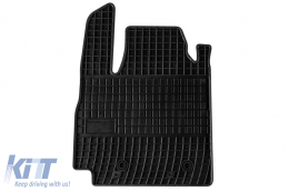 Specific rubber mats suitable for Frogum El Toro series for Renault Arkana after 2019, 4-piece set, black color-image-6230935