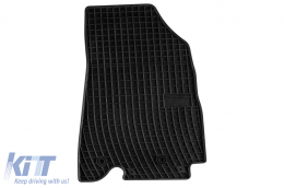 Specific rubber mats suitable for Frogum El Toro series for Renault Arkana after 2019, 4-piece set, black color-image-6230936