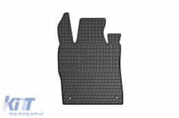 Specific rubber mats suitable for Frogum El Toro series for Opel Astra L, Citroen DS4 hatchback, Peugeot 308 after 2021, 4-piece set, black color-image-6230962