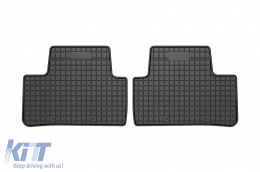 Specific rubber mats suitable for Frogum El Toro series for Opel Astra L, Citroen DS4 hatchback, Peugeot 308 after 2021, 4-piece set, black color-image-6230964