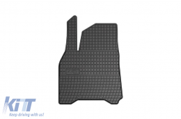 Specific rubber mats suitable for Frogum El Toro series for Tesla Model Y 2020-2025, 4-piece set, black color-image-6231022