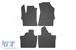 Specific rubber mats suitable for Frogum El Toro series for Renault Espace after 2023, 4-piece set, black color - ABFMR6019376