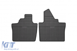 Specific rubber mats suitable for Frogum El Toro series for Renault Espace after 2023, 4-piece set, black color-image-6231099