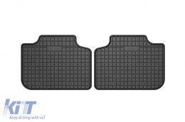Specific rubber mats suitable for Frogum El Toro series for BMW X1 U11, X2 U10, Mini Countryman U25 after 2022, 4-piece set, black color-image-6231104
