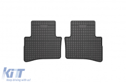 Specific rubber mats suitable for Frogum El Toro series for Mercedes E class W214 sedan, S214 wagon after 2023, 4-piece set, black color-image-6231140