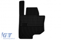 Specific rubber mats suitable for Frogum El Toro series for SsangYoung Torres EVX after 2023, 4-piece set, black color-image-6231170