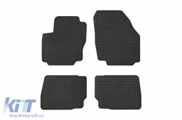 Specific rubber mats suitable for Frogum El Toro series for Ford Mondeo 2007-2014, 4-piece set, black color - ABFMF6023824