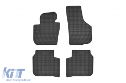 Specific rubber mats suitable for Frogum El Toro series for Skoda Superb 2008-2015, 4-piece set, black color - ABFMS6023839