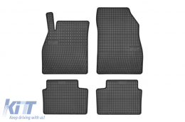 Specific rubber mats suitable for Frogum El Toro series for Opel Insignia A 2008-2017, Chevrolet Malibu 2008-2012, 4-piece set, black color - ABFMO6023900