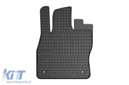 Specific rubber mats suitable for Frogum El Toro series for Seat Leon after 2020, 4-piece set, black color-image-6250765