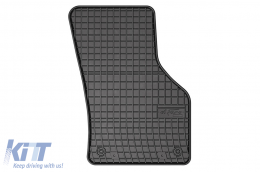 Specific rubber mats suitable for Frogum El Toro series for Seat Leon after 2020, 4-piece set, black color-image-6250766