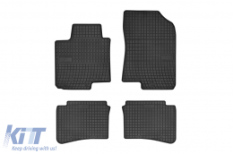 image-20-Specific rubber mats suitable for Frogum El Toro series for Hyundai i20 2015-2019, i20 after 2019, 4-piece set, black color
