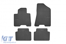 image-4-Specific rubber mats suitable for Frogum El Toro series for Hyundai Tucson 2015-2020, Kia Sportage after 2015, 4-piece set, black color