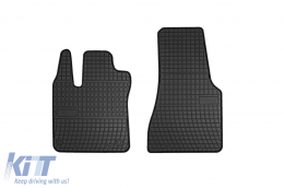 image-24-Specific rubber mats suitable for Frogum El Toro series for Smart Fortwo after 2015, 2-piece set, black color