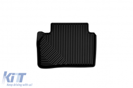 Specific rubber mats suitable for Frogum No. 77 series for Mercedes E class W213 after 2016, A Design GT 4 doors coupe after 2019, 4-piece set, black color-image-6226682