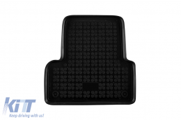 Specific rubber mats suitable for Honda Accord 2008-2015, 4-piece set, black color-image-6214480