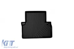 Specific rubber mats suitable for Honda Accord 2008-2015, 4-piece set, black color-image-6226639