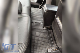 Specific rubber mats suitable for Honda Civic IX sedan 2012-2016, 4-piece set, black color from Frogum El Toro series-image-6230426